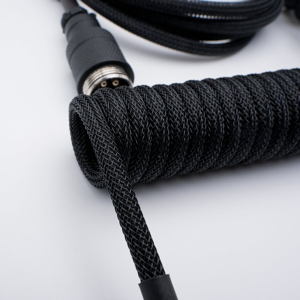 Triple Black Keyboard Cable - From Scratch