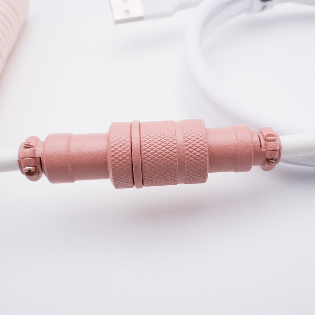 Pretty Peach Keyboard Cable - From Scratch
