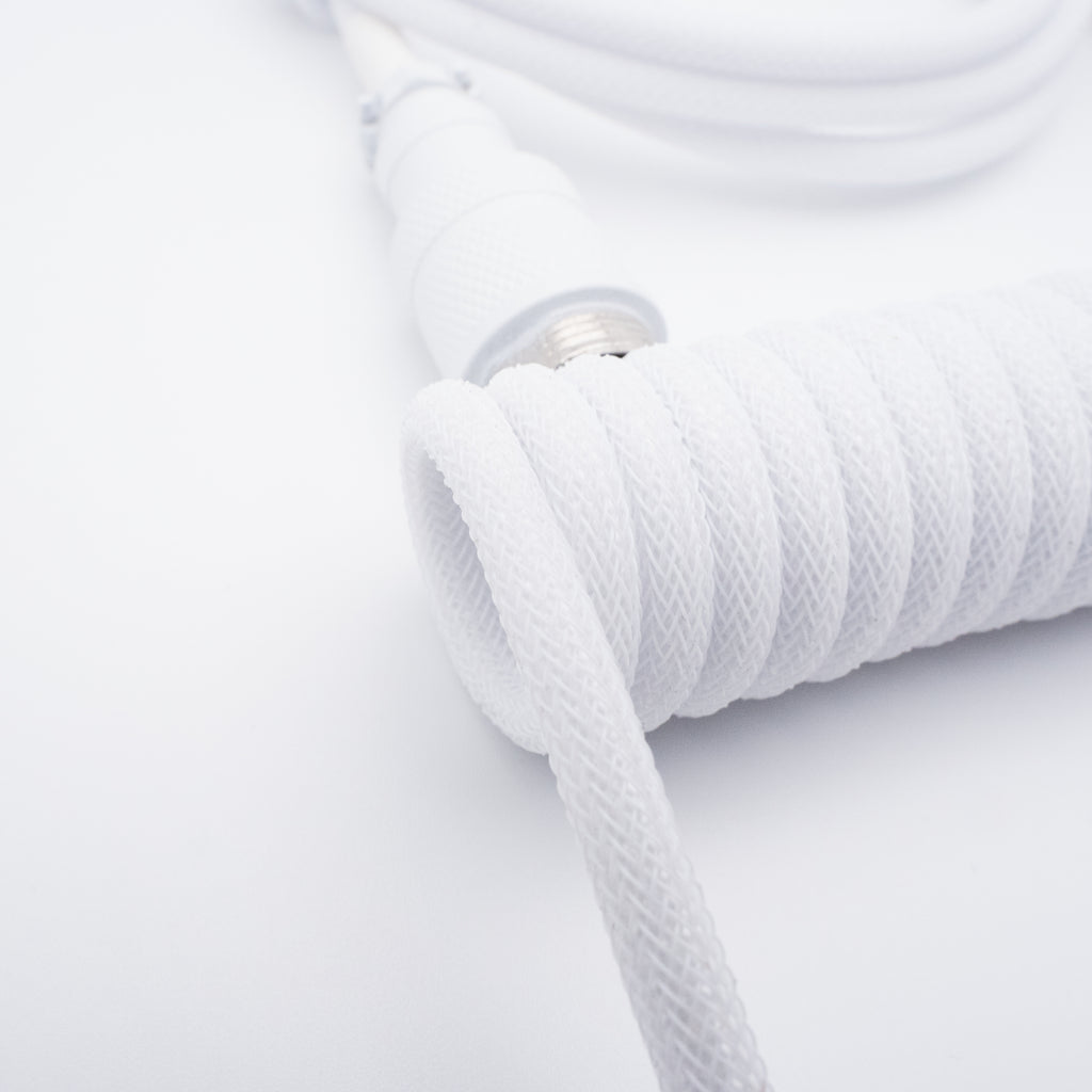 Triple White Keyboard Cable - From Scratch