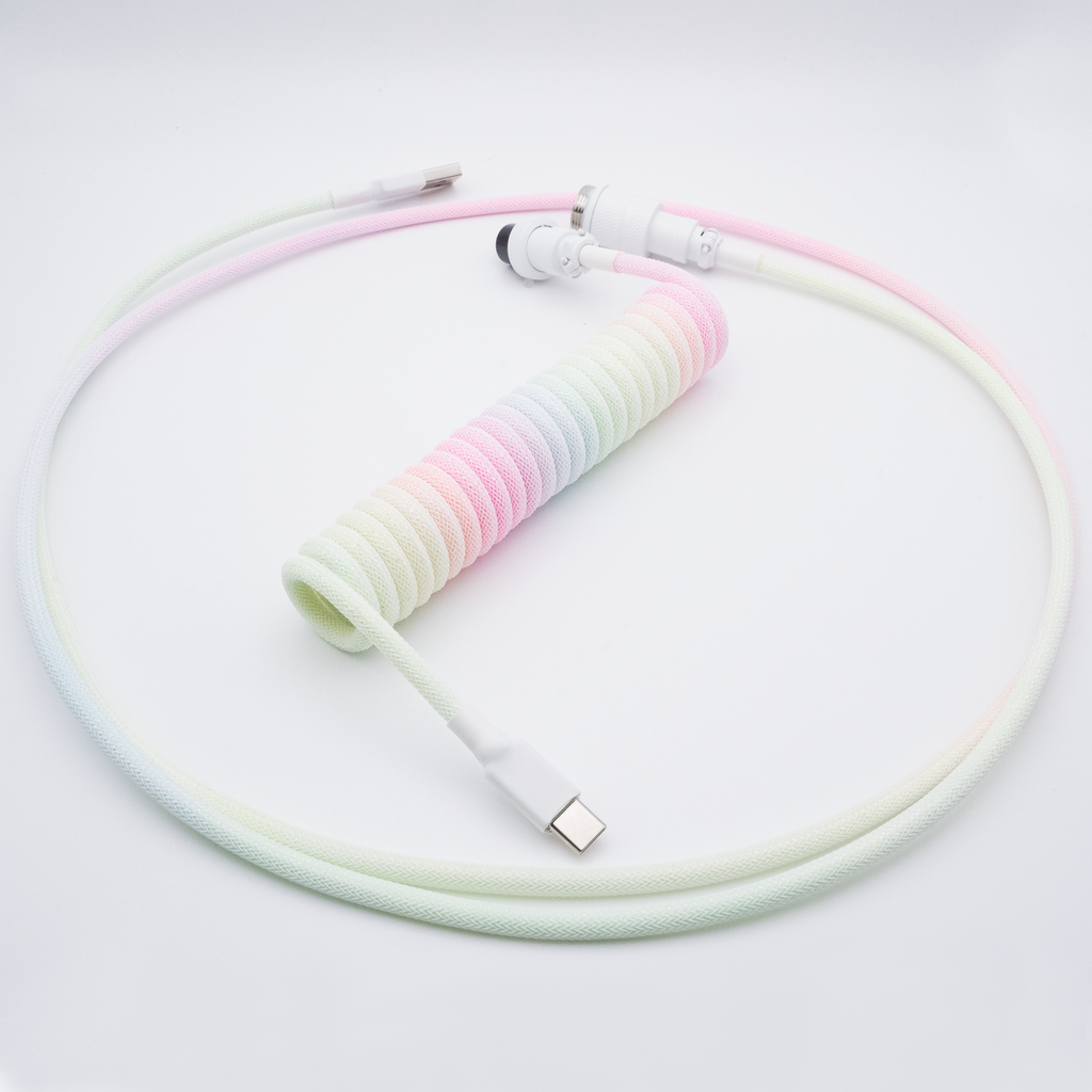 Light Rainbow Keyboard Cable - From Scratch