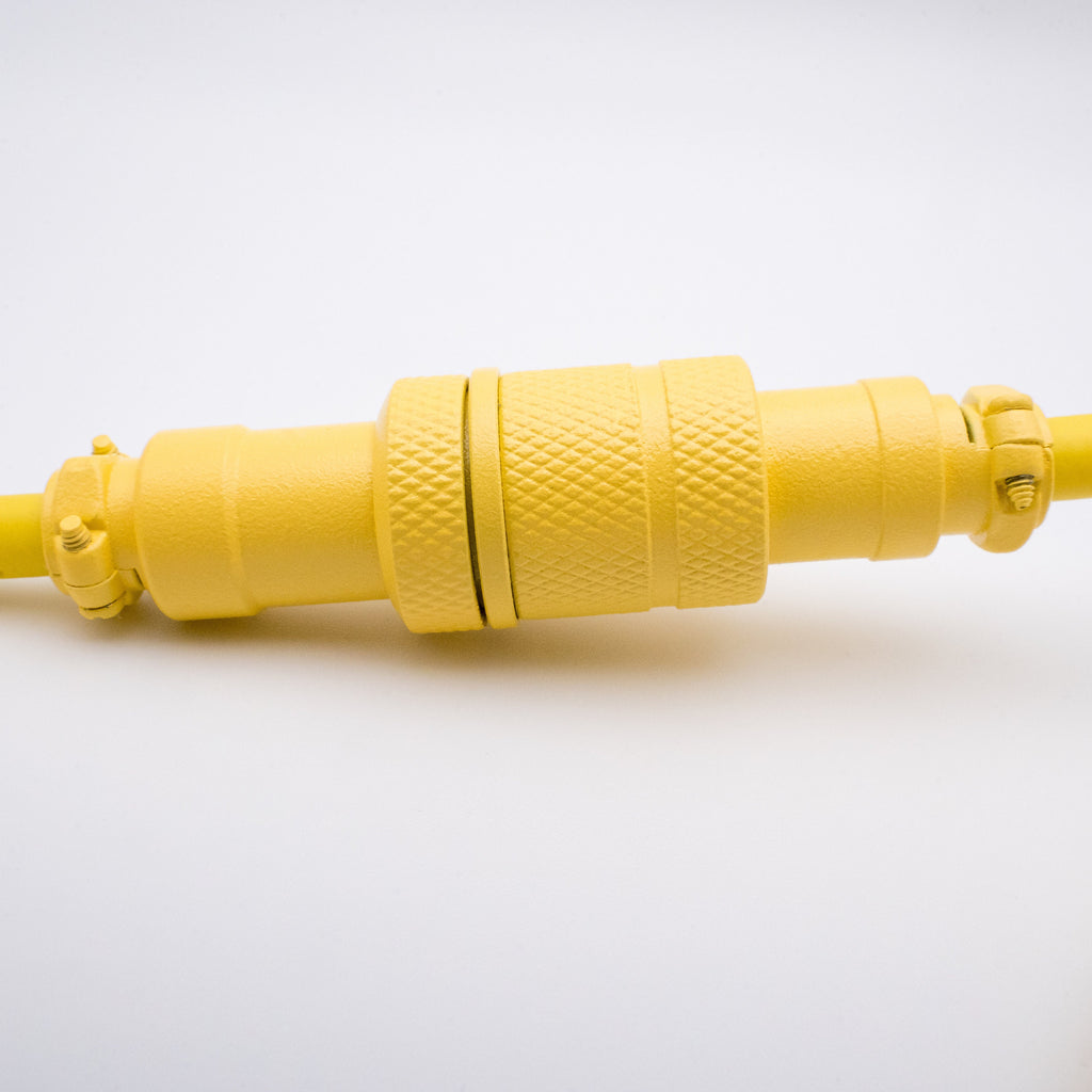 Daisy Yellow Mechanical Keyboard Cable - From Scratch