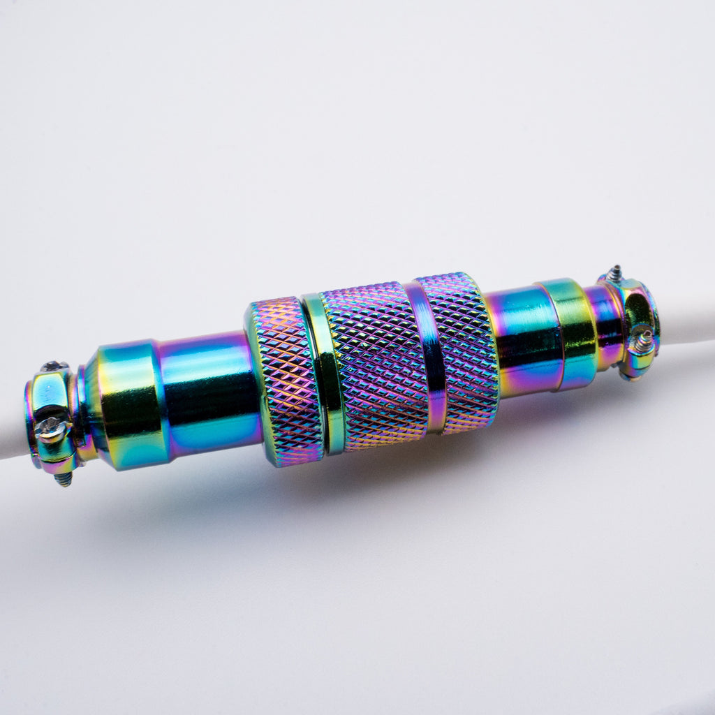Rainbow Splash Mechanical Keyboard Cable - From Scratch