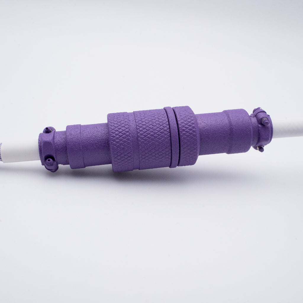 Pastel Plum Mechanical Keyboard Cable - From Scratch